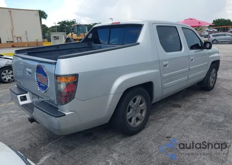 2007 Honda Ridgeline Rtx from USA, damaged, VIN 2HJYK16377H501490